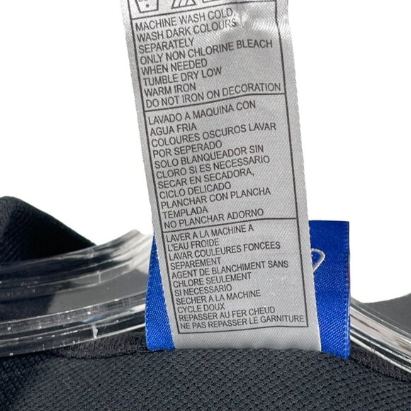 Atlanta Falcons Polo Shirt Mens M Black NFL Reebok Short Sleeve Embroidered NEW - Picture 11 of 11